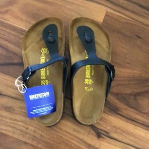 Birkenstock Gizeh never worn! size 36 black.